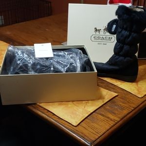 Coach Black Calf Boots 7.5